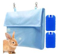 Pack de glace pour cage de lapin, sac de refroidissement réutilisable pour