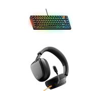 Pack de GLORIOUS GMBK 75% - Membrane Keyboard - Wired - Black + GHS Eternal - PC Version - Black