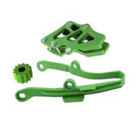 Pack de guides de transmission pour certains modèles tout-terrain, assemblage de remplacement de chaîne de bras oscillant de en 3 pièces, roulement de guide de chaîne de, jeu de rouleaux de