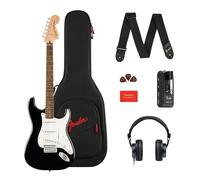 AFFINITY STRATOCASTER MUSTANG MICRO PACK, LRL, BLACK, GIG BAG, HD9, US, CA, EU, AU, JP