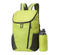 Pack de jour imperméable - sac de randonnée | Sac à dos de randonnée imperméable | Kindpack léger pliable imperméable de 20 litres | Daypack de randonnée pour Field Adventure Ranch Fish, Light Green