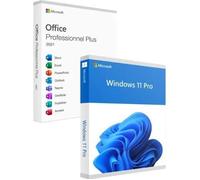 Pack de logiciels - Winekh - Windows 11 Pro + Office 2021 - Clé Produit Permanente - A télécharger - 1 PC