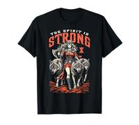 Pack de Loups Viking Shield Maiden Strong Norse Spirit T-Shirt