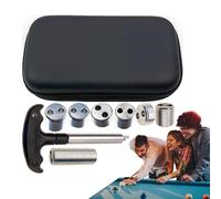 Pack de masse de queue de billard - Cylindres à vis en acier, pièces de régulation de charge, matériel d'équilibrage d'arbre, fonction d'étalonnage de contrôle de jeu | Poids de bâton utilisé pour la