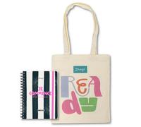Pack de Mr. Wonderful Agenda 2026 2027 Hebdomadaire avec Autocollants et Accessoires - Planificateur Semaine Septembre 2026 à Août 2027 + Mr. Wonderful Tote Bag en Coton