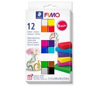 Pack De Pâte À Modeler FIMO Soft 12x25g Couleurs De Base À Cuire Au Four