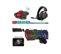 Pack de périphériques gaming - PRO-ULTIMATE - MK30 - Souris RGB - Clavier RGB - Casque EH600
