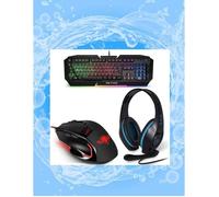 Pack de périphériques gaming - Spirit Of Gamer - PRO-MK5 - Casque + Souris + Clavier - Anti-Ghosting - Mode Play
