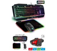 Pack de périphériques gaming - Spirit Of Gamer - PRO-ULTIMATE 500 - Souris RGB - Clavier RGB - Tapis RGB