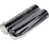Pack de piles rechargeables 2x LR3 (AAA) NiMH Panasonic 137385 2.4 V 900 mAh