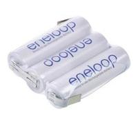 Pack de piles rechargeables 3x LR6 (AA) NiMH Panasonic 129673 3.6 V 1900 mAh