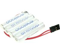 Pack de piles rechargeables 4x LR3 (AAA) NiMH Panasonic 124004 4.8 V 750 mAh