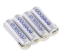 Panasonic Pack 4x piles rechargeables LR6 (AA) 126822 NiMH 4,8 V 1900 mAh G