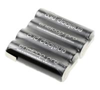 Pack de piles rechargeables 4x LR6 (AA) NiMH Panasonic 134282 4.8 V 2450 mAh
