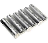 Pack de piles rechargeables 6x LR6 (AA) NiMH Panasonic 135552 7.2 V 2450 mAh