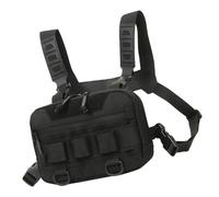 Pack De Poitrine De Pêche À La Mouche, Pack De Poitrine Pour Hommes | Sac De Poitrine En Tissu Oxford Avec Grande Ouverture Pour Garçons | Plate-forme De Poitrine De Randonnée Portable, Sac De Gilet P