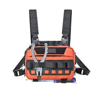 Pack De Poitrine En Cours D'exécution - Gilet De Poche Extérieur Léger Pour Le Jogging, Équipement De Stockage Tactique | Sac À Poitrine De Support Réglable Respirant Pour La Randonnée Des Entraînemen