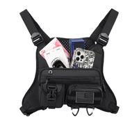 Pack De Poitrine Pour Hommes - Porte-téléphone Gilet En Cours D'exécution | Sac De Course De Poitrine De Sport | Porte-téléphonie Équipement Extérieur | Pouche Pour Les Coureurs De Voyage À Vélo De Ra