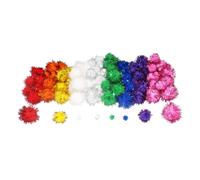Pack De Pompons Metallises
