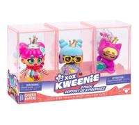 Pack de 3 figurines Kweenie Xoox Quirky Excentriques 13 cm Multicolore E