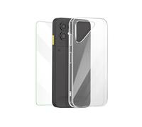 Pack de Protection 2-en-1 Coque + Verre trempé pour Fairphone 6 Transparent