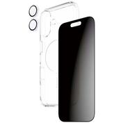 Pack de Protection 3-en-1 pour iPhone 17 Modèle Flagship Confidentialité Panzer Glass Transparent