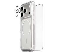 Pack de Protection 3-en-1 pour iPhone 17 Pro Modèle Flagship Panzer Glass Transparent Transparent