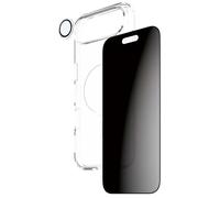 PanzerGlass Pack de protection Flagship 3-en-1 Confidentialité pour iPhone Air Noir transparent
