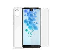 Pack de Protection Coque et Protège-Ecran pour Wiko View 2 Transparent