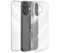 Pack de Protection Coque + Verre trempé pour iPhone 17 Mayaxess Transparent