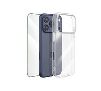 Pack de Protection Coque + Verre trempé pour iPhone 17 Pro Transparent