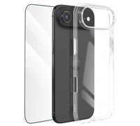 Pack de Protection Coque + Verre trempé pour iPhone Air Mayaxess Transparent