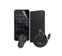 Pack de Protection et de Charge pour iPhone 6 Plus Noir