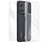 Pack de Protection - MAYAXESS - Coque + Verre trempé - Transparent - Xiaomi Redmi 15C - Protection optimale