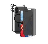 CARE by PanzerGlass - Coque de protection pour téléphone portable - vaisseau amiral - compatibilité avec MagSafe - alliage d'aluminium, polycarbonate (PC), polyéthylène téréphtalate (PET), polyuréthan
