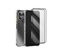 Pack de Protection pour Fairphone 6 Coque Silicone et 2 Verres Trempés Transparent