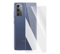 Pack de Protection pour Galaxy S20 FE, Coque et Verre Trempé 9H,