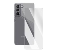 Pack de Protection pour Galaxy S21, Coque et Verre Trempés,