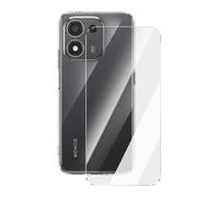 Pack de Protection pour Honor 600 Smart avec Coque et Verre Trempé Résistants Mayaxess Transparent