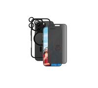 Pack de Protection pour iPhone 16 Pro Série Flagship 3-en-1 Privacy Noir transparent