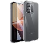 Pack de Protection pour Redmi 17C 5G avec Coque et Verre Trempé Mayaxess Transparent
