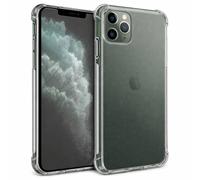 Pack de Protection Premium pour iPhone 11 Pro Coque Souple et Verre Trempé 9H