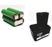 Pack de rechange compatible avec batterie Gesipa 14,4 V 1,3 Ah avec 2500 mAh