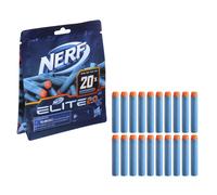 Pack de recharge de 20 fl chettes NERF Elite 2.0 - 20 fl chettes en mousse Nerf Elite 2.0 officielles - Compatibles avec tous les blasters Nerf