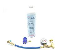 Pack de recharge MULTICOOL 12a pour remplacer le 1234yf, avec flexible de recharge et raccord-1 x 420grs