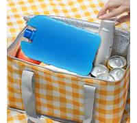 Pack de refroidissement de glace réutilisable - Sac de rangement de congélateur portable | Idéal pour un usage domestique, support d'allaitement maternel, excursions en camping, excursions au
