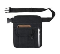 Pack de Sachet de Taille Serveur - Ceinture d'organisateur de Serveur, Pochette d'outils de Travail | Tablier de Serveur Lourd avec des Poches divisées pour Le Coussinet de réception, Le Portefeuille