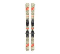 Pack De Skis K2 Poacher Jr + Fixations Fdt 7.0 Garçon Noir 2024 taille 149