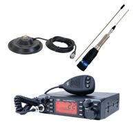 Pack de station radio CB PNI ESCORT ESCORT HP 9001 PRO ASQ + antenne CB PNI ML160 avec aimant 145 / PL