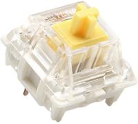 Pack de Switches Gateron KS-9 G Pro pour Claviers MécaniquesPlate MountedSwitch Lubrifiés (Gateron Pro Yellow,65 Pcs)